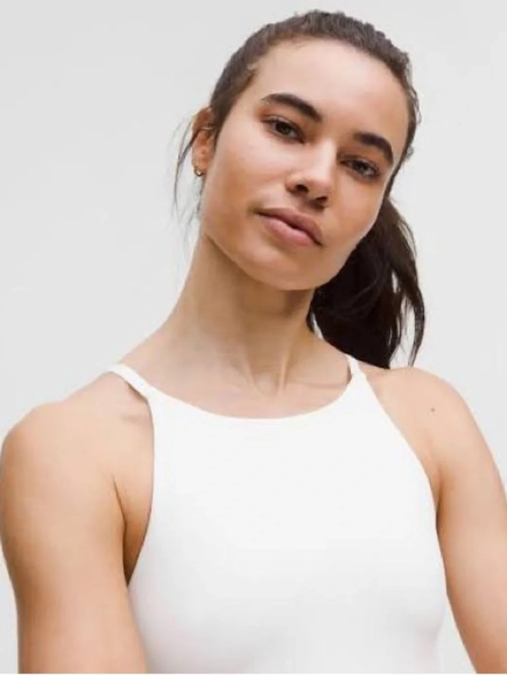 🆕🤍 Lululemon Align High Neck Dress C/D Cup - White